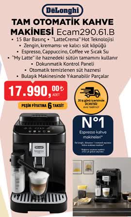 DeLonghi Tam Otomatik Kahve Makinesi Ecam290.61.B image