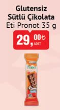 Eti Pronot 35 G Glutensiz Sütlü Çikolata image