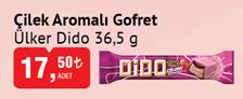 Ülker Dido Çilek Aromalı Gofret 36,5 g image