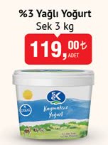 Sek %3 Yağlı Yoğurt 3 kg image