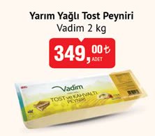Vadim Yarım Yağlı Tost Peyniri 2 Kg image