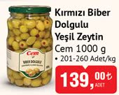 Cem Dolgulu Kırmızı Biber 1000 g image