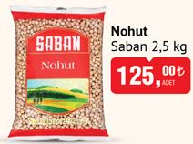 Saban Nohut 2,5 Kg image