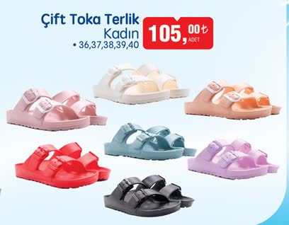 Çift Toka Terlik image