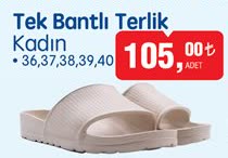 Tek Bantlı Terlik Kadın image