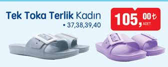Tek Toka Terlik Kadın image