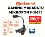 Polosmort Gaming Masaüstü Mikrofon Pgm33 image
