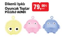 Piccolo Mondi Dikenli Işıklı Oyuncak Toplar image