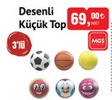 Mgs Desenli Küçük Top 3'10 image