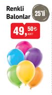 Renkli Balonlar 25li image
