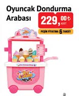 Oyuncak Dondurma Arabası image