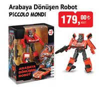 Piccolo Mondi Arabaya Dönüşen Robot image