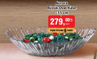 Aurora Büyük Oval Kase 33 cm image