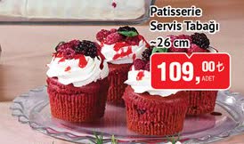 Patisserie Servis Tabağı 26 cm image