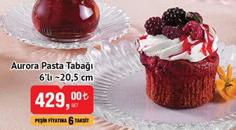 Aurora Pasta Tabağı 6'lı-20,5 cm image