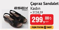 Esem Çapraz Sandalet image