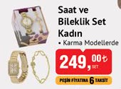 Saat Ve Bileklik Set Kadın image