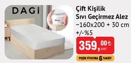 Dagi Çift Kişilik Sıvı Geçirmez Alez image