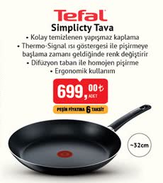 Tefal Simplicity Tava 32cm image