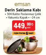 Emsan Derin Saklama Kabi 24 cm image