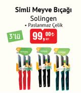 Simli Meyve Bıçağı 3'lü image