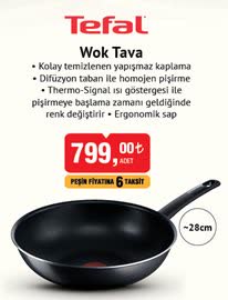 Tefal Wok Tava 28cm image