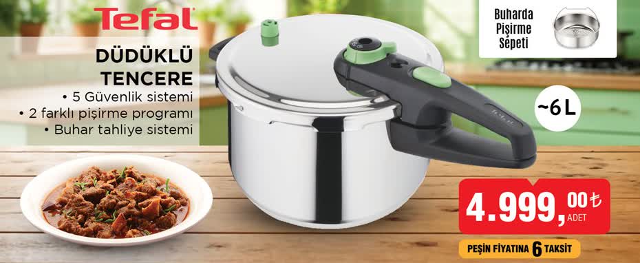 Tefal Düdüklü Tencere 6L image