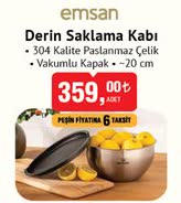 Emsan Derin Saklama Kabı image