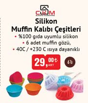 CKM Silikon Muffin Kalıbı image