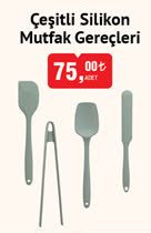 Çeşitli Silikon Mutfak Gereçleri image