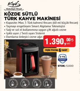 Keyif Közde Sütlü Türk Kahve Makinesi image