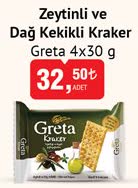 Greta Zeytinli Ve Dağ Kekikli Kraker 4x30g image