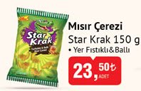 Star Krak Yer Fıstıklı & Ballı Mısır Çerezi 150 G image