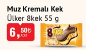 Ülker 8kek Muz Kremalı Kek image
