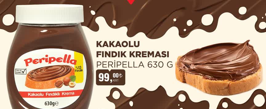 Peripella Kakaolu Fındıklı Krema 630g image