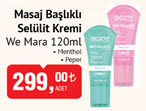 We Mara Masaj Başlıklı Selülit Kremi 120Ml image