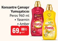 Peros Konsantre Çamaşır Yumuşatıcısı 960 ml image