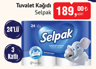 Selpak Tuvalet Kağıdı 24lü image
