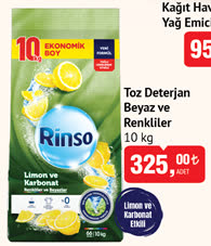 Rinso Toz Deterjan 10 kg image