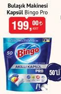 Bingo Pro Bulaşık Makinesi Kapsül 50'li image
