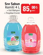 Komili Sıvı Sabun 4 L image