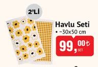 Havlu Seti 30x50 cm image