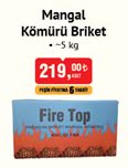 Mangal Kömürü Briket 5 Kg image