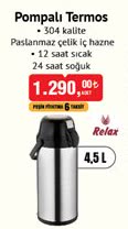 Relax Pompali Termos 4.5L image