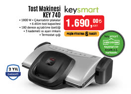 Keysmart Tost Makinesi 1800 W image