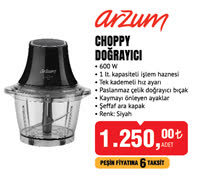 Arzum Choppy 600 W Doğrayıcı image