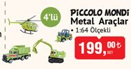 Piccolo Mondi Metal Araçlar 1:64 Ölçekli image