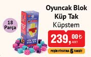 Parça Oyuncak Blok Küp Tak Küpstem image