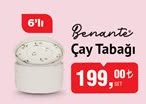 Benante Çay Tabağı image