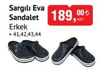Sargılı Eva Sandalet 41,42,43,44 image